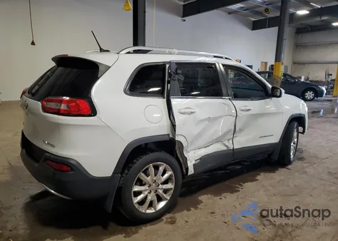 2014 Jeep Cherokee Limited z USA, uszkodzony, nr VIN 1C4PJMDB0EW140519